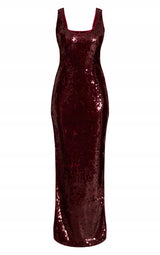 KC42213 PRETTYLITTLETHING SUKIENKA MAXI NA SYLWESTRA (49) L