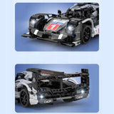 Statybinės kaladėlės CADA Didelis Sportinis Automobilis GT LE MANS RC, 427 Detalės + LED