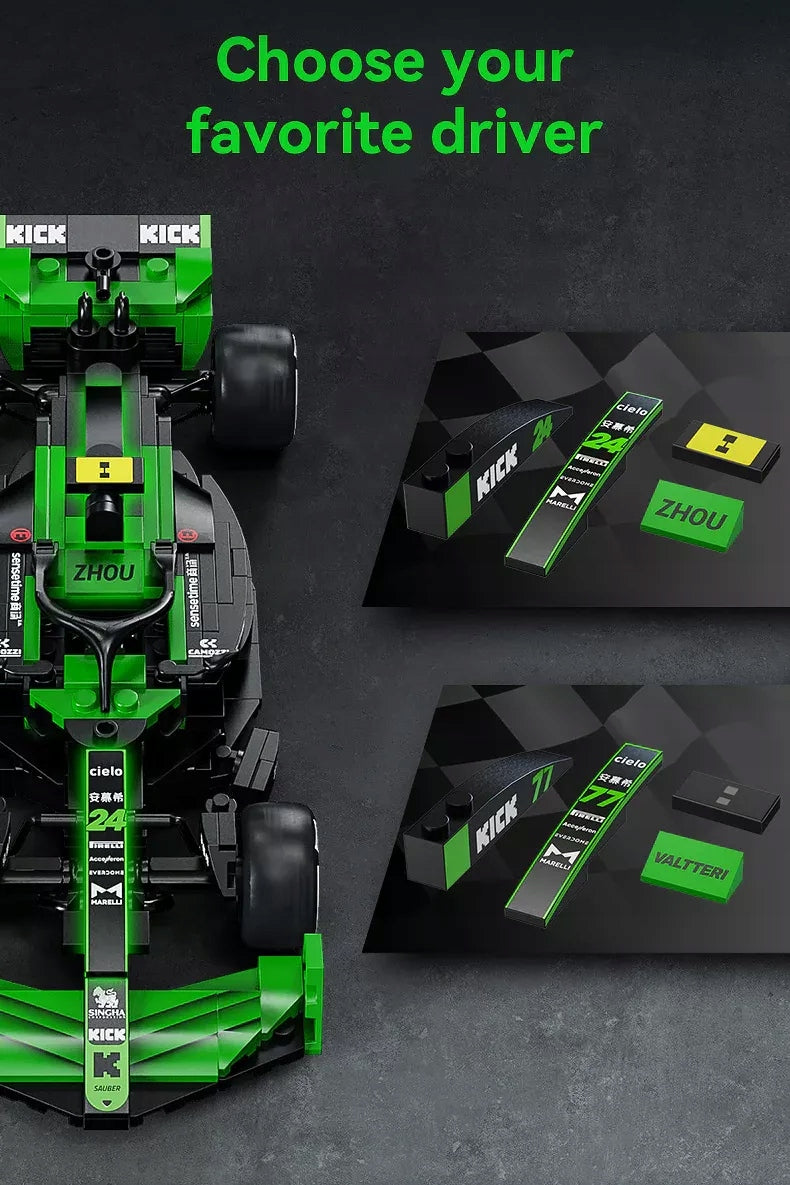 Konstruktorius CaDA Formula 1 bolidas KICK SAUBER F1 TEAM C44 314 el. C55032W