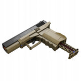 Konstrukcinis žaislas CADA GINKLAS GLOCK 17 MECHANINIS PISTOLETAS 338 DALYS + 5 ŠOVINIAI