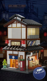 Statybiniai blokeliai CaDA PASTATAS IKAZAYA JAPONIŠKA UŽEIGA LED ŠVIESOS 1195 ELEMENTAI