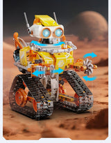 Statybiniai blokeliai CADA CODE ROBOT MODEL W.BOT RC Nuotoliniu būdu valdomas DUAL MODE 455 elementai