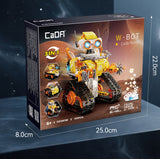 Statybiniai blokeliai CADA CODE ROBOT MODEL W.BOT RC Nuotoliniu būdu valdomas DUAL MODE 455 elementai