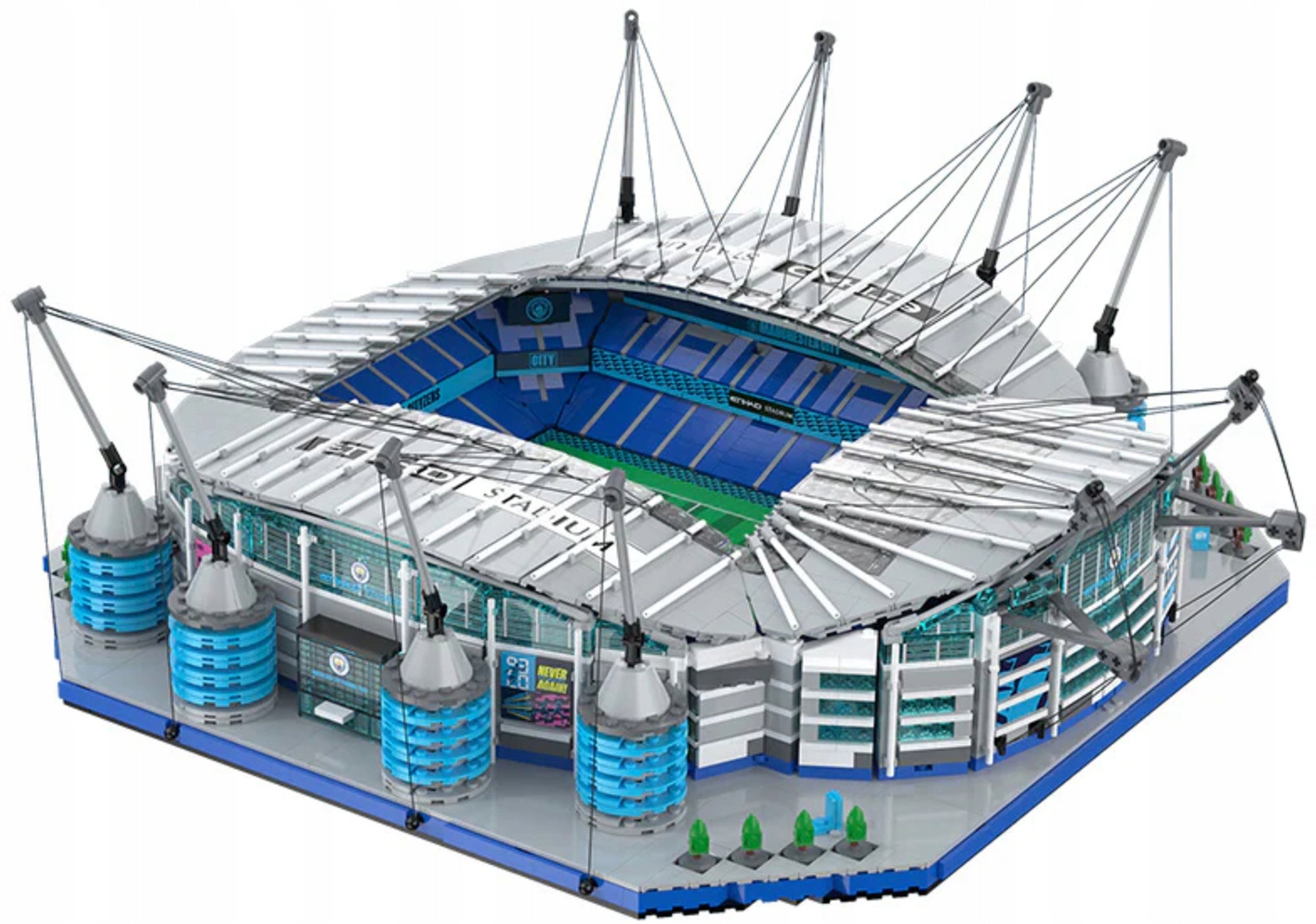 Konstruktorius CADA ETIHAD STADIUM MANCHESTER CITY 4473 EL. C66022W DIDELIS + LED