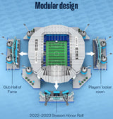 Konstruktorius CADA ETIHAD STADIUM MANCHESTER CITY 4473 EL. C66022W DIDELIS + LED