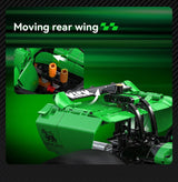 Konstruktorius CADA F1 Kick Sauber komanda "Formulė 1" lenktyninis automobilis 2553 detalės, mastelis 1:8