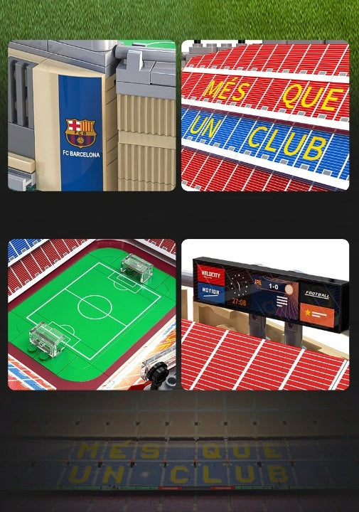 CaDA Statybinis konstruktorius FC Barcelona Camp Nou Spotify Stadionas 728 Detalės BARCA LA LIGA