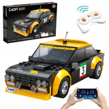 CADA FIAT ABARTH 131 nuotoliniu būdu valdomas automobilis DUAL MODE RC, 216 det.