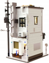 Konstruktorius CaDA Japoniškas bandelių parduotuvės "Bun Shop" pastatas, LED apšvietimas, 1108 detalės.