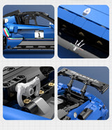 Konstrukcinis rinkinys CADA MASERATI GT2 nuotoliniu būdu valdomas lenktyninis automobilis RC, 549 elementai