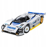 Konstrukcinis rinkinys CaDA MAZDA 787B Le Mans sportinis automobilis 50 cm 1:10 1797 detalės