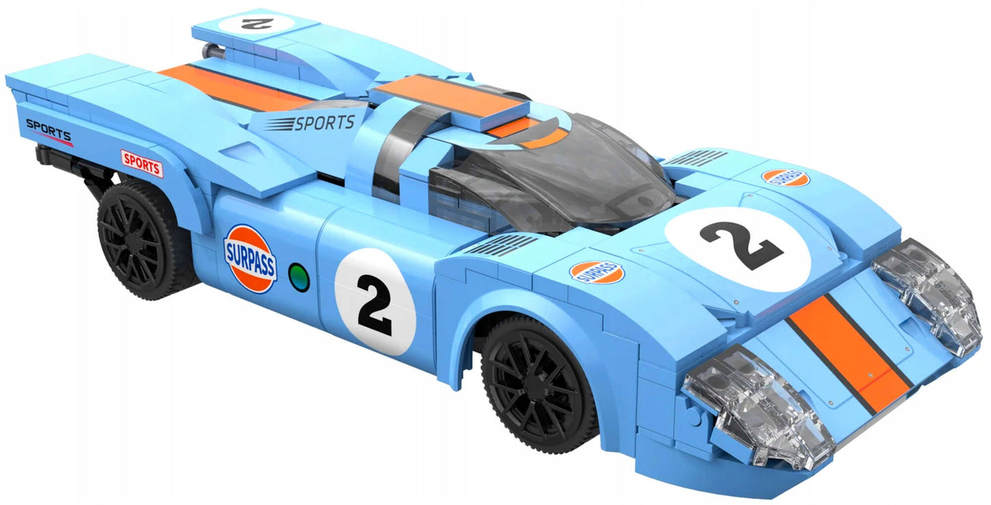 Konstruktorius CADA RC sportinis automobilis AZURE STORM CHAMPIONS valdomas nuotoliniu būdu 266 el.