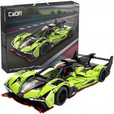 Konstruktorius CADA TECHNIC Lenktyninis automobilis PHANTOM WING, 1817 detalių, Didelis