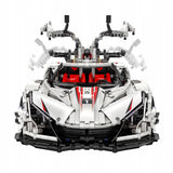 Konstrukciniai blokeliai CaDA TECHNIC Hyper Car V12 4449 El. RC PRO POWER SYSTEM