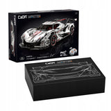 Konstrukciniai blokeliai CaDA TECHNIC Hyper Car V12 4449 El. RC PRO POWER SYSTEM