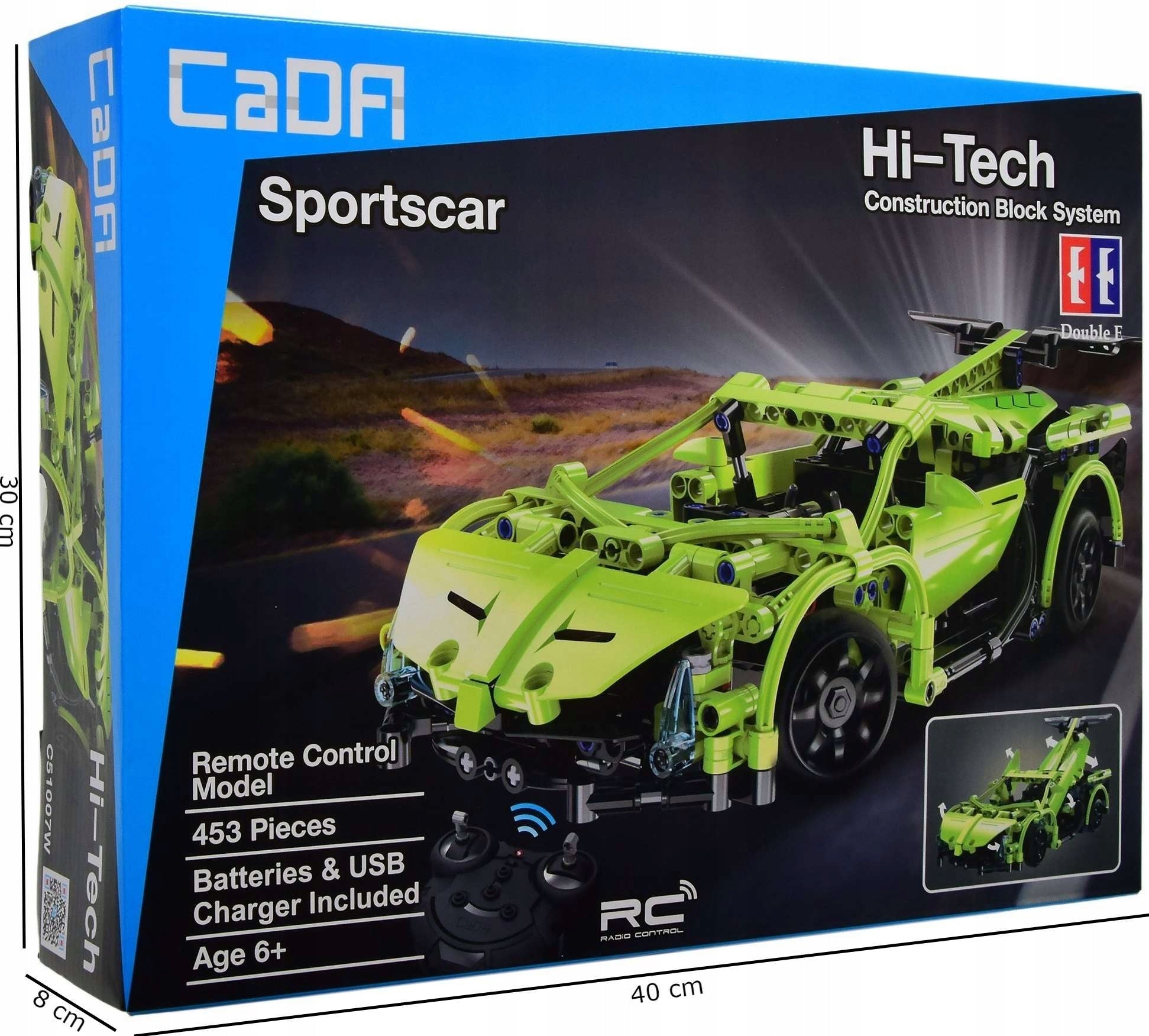 CADA TECHNIC RC AUTOMOBILIO NUOTİNIOVALDYK
