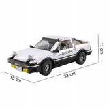 Statybinės kaladėlės CADA TOYOTA TRUENO AE86 Baltos Initial D Automobilis Manga Anime