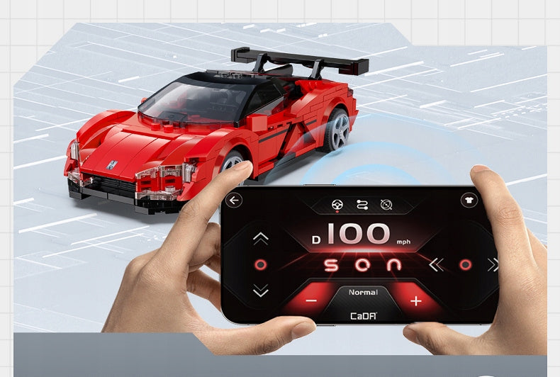 CADA lenktyninis automobilis YANGWANG U9, valdomas nuotoliniu būdu, 299 detalės