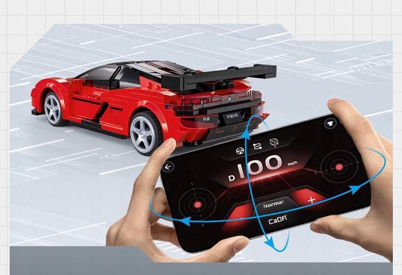 CADA lenktyninis automobilis YANGWANG U9, valdomas nuotoliniu būdu, 299 detalės