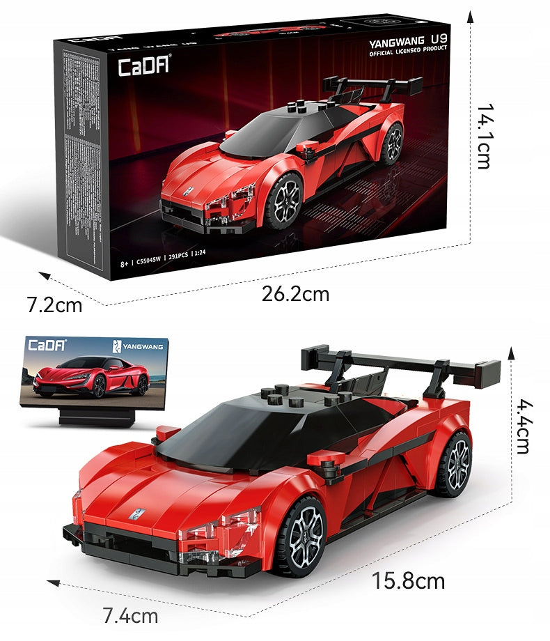 Konstruktorius CADA YANGWANG U9 Lenktyninis automobilis Sportinis automobilis 291 el.