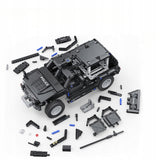 Statybiniai blokeliai CaDA nuotoliniu būdu valdomas visureigis automobilis, 561 dalis