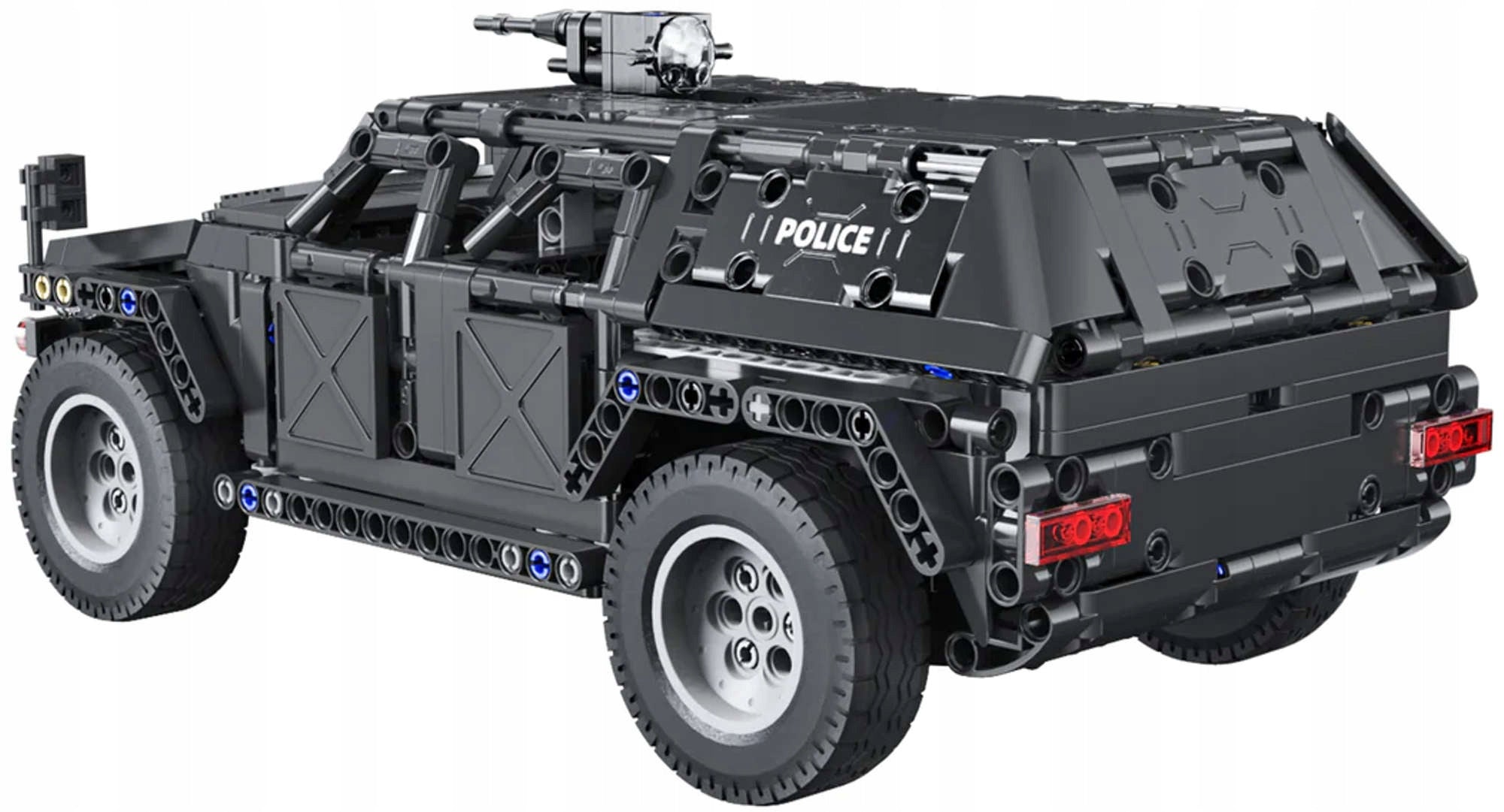 Statybiniai blokeliai CaDA nuotoliniu būdu valdomas visureigis automobilis, 561 dalis