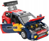Statybinis rinkinys CADA nuotoliniu būdu valdomas lenktyninis automobilis CITROEN C4 WRC RC 1569 EL