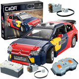 Statybinis rinkinys CADA nuotoliniu būdu valdomas lenktyninis automobilis CITROEN C4 WRC RC 1569 EL