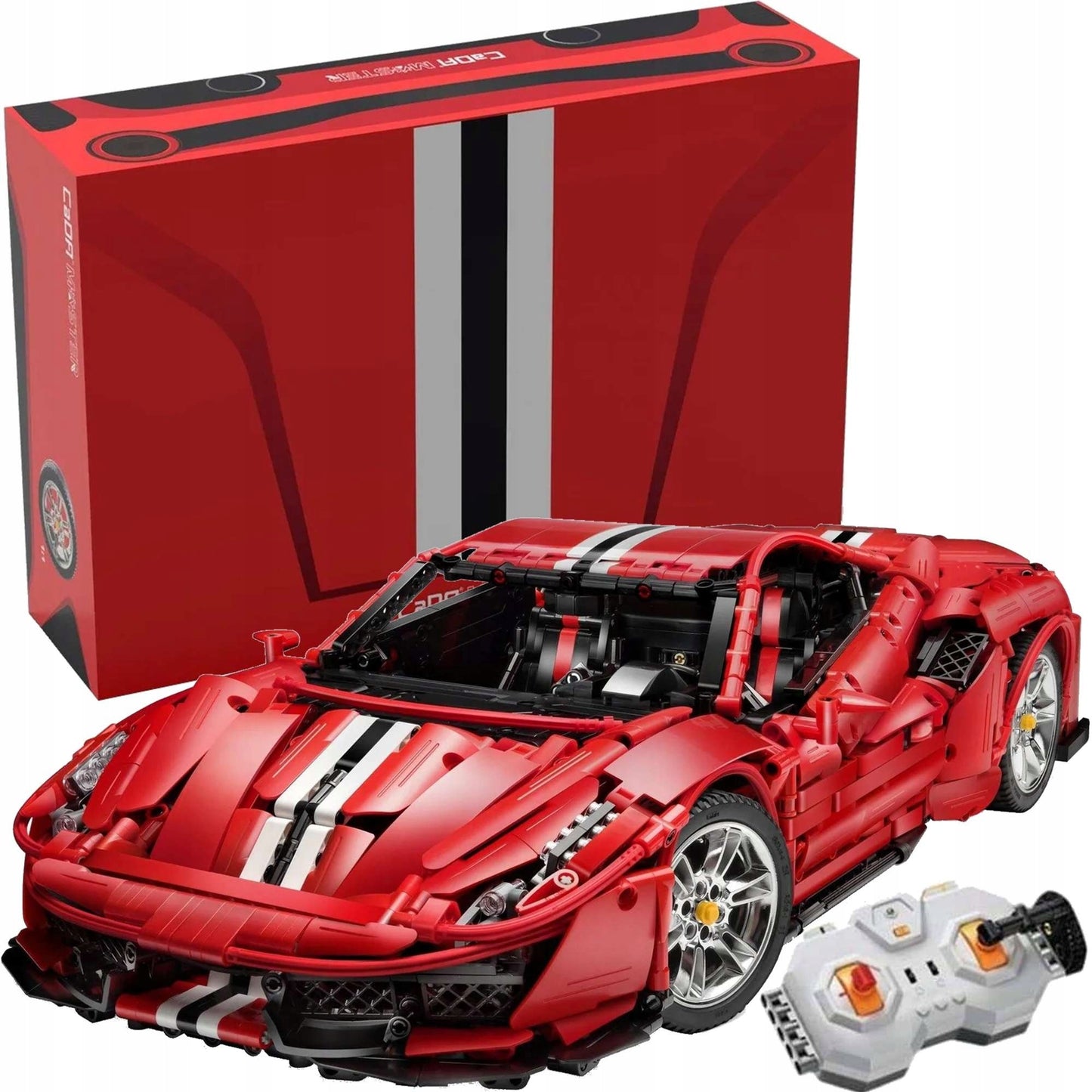 CaDA Konstrukcinis nuotoliniu būdu valdomas automobilis 52 cm LED žibintai 3187 el.