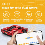 Konstrukcinis rinkinys CADA Nuotoliniu būdu valdomas sportinis automobilis 32cm RED BLADE 405 dalys