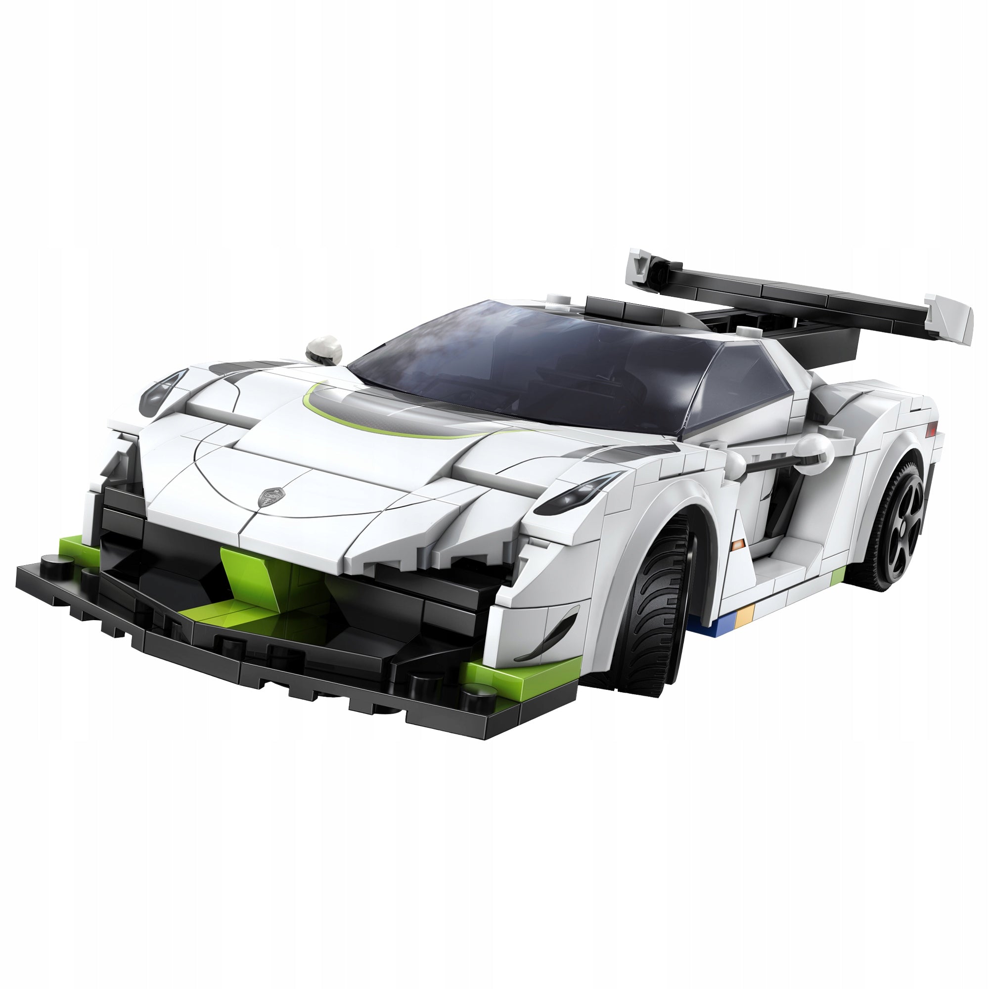 Konstruktorius CADA Nuotoliniu būdu valdomas lenktyninis automobilis "Fantomo" 322 elementai. DUAL