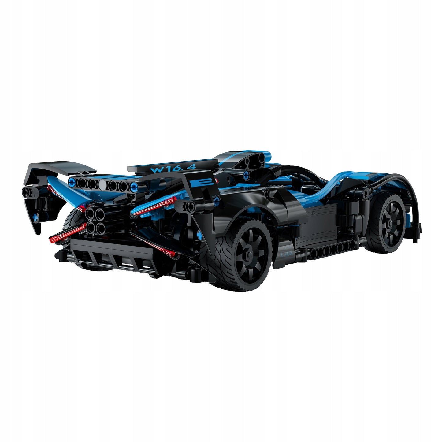 Konstrukciniai blokeliai CADA Rinkinys BLUEFIRE SPECTER 1:14 RC automobilių su nuotolinio valdymo pultu 421E