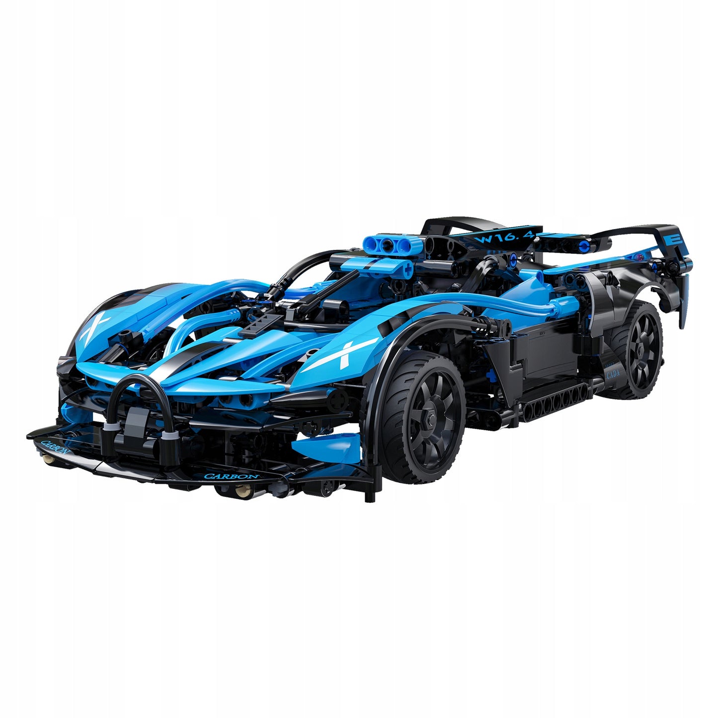 Konstrukciniai blokeliai CADA Rinkinys BLUEFIRE SPECTER 1:14 RC automobilių su nuotolinio valdymo pultu 421E