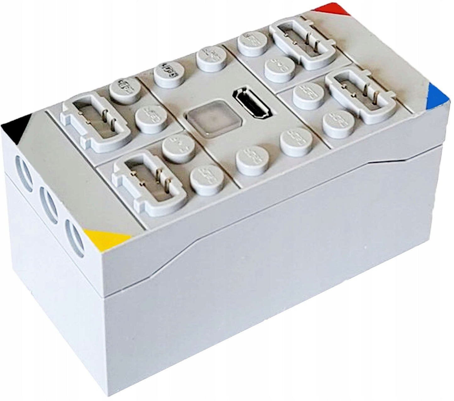 Statybiniai blokeliai CaDA automobilio nuotolinio valdymo rinkinys C61036W su pavara, LED šviesa, RC