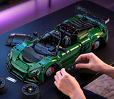 Statybiniai blokeliai CADA rinkinys LOTUS EXIGE CUP 430 1:8 automobilis 54 cm 3730 elementų