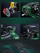 Statybiniai blokeliai CADA rinkinys LOTUS EXIGE CUP 430 1:8 automobilis 54 cm 3730 elementų