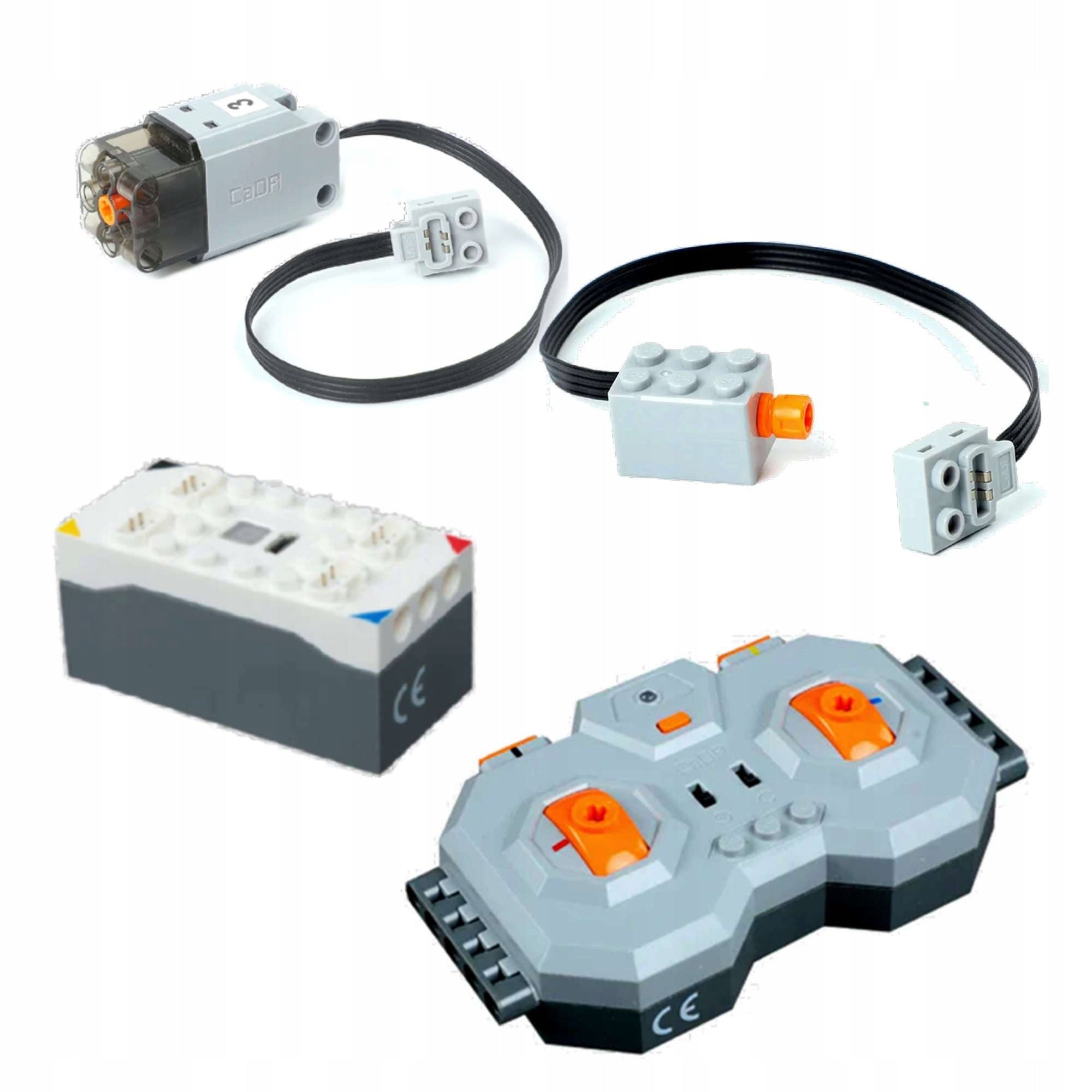 Konstruktorius CADA Rinkinys Pro Power System Nuotolinio Valdymo Ekskavatorius C61082W