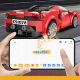 CADA RAUDONŲJŲ LENKTYNIŲ Rinkinys 306 ELEMENTAI NUOTOLIU VALDOMAS RC DUAL MODE