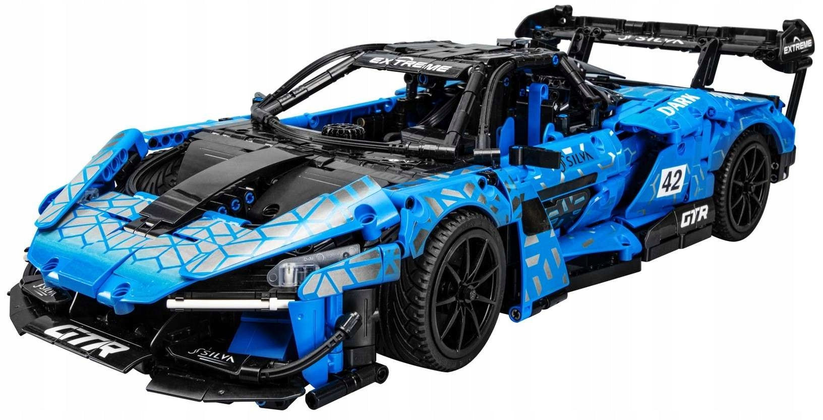 Statybiniai blokeliai CaDA Rinkinys Sportinis automobilis Tamsusis riteris GTR 2088 det.