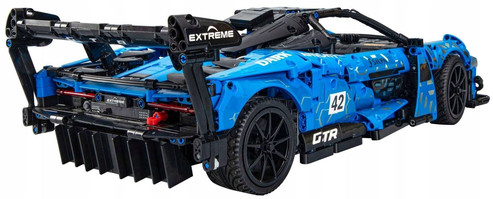 Statybiniai blokeliai CaDA Rinkinys Sportinis automobilis Tamsusis riteris GTR 2088 det.