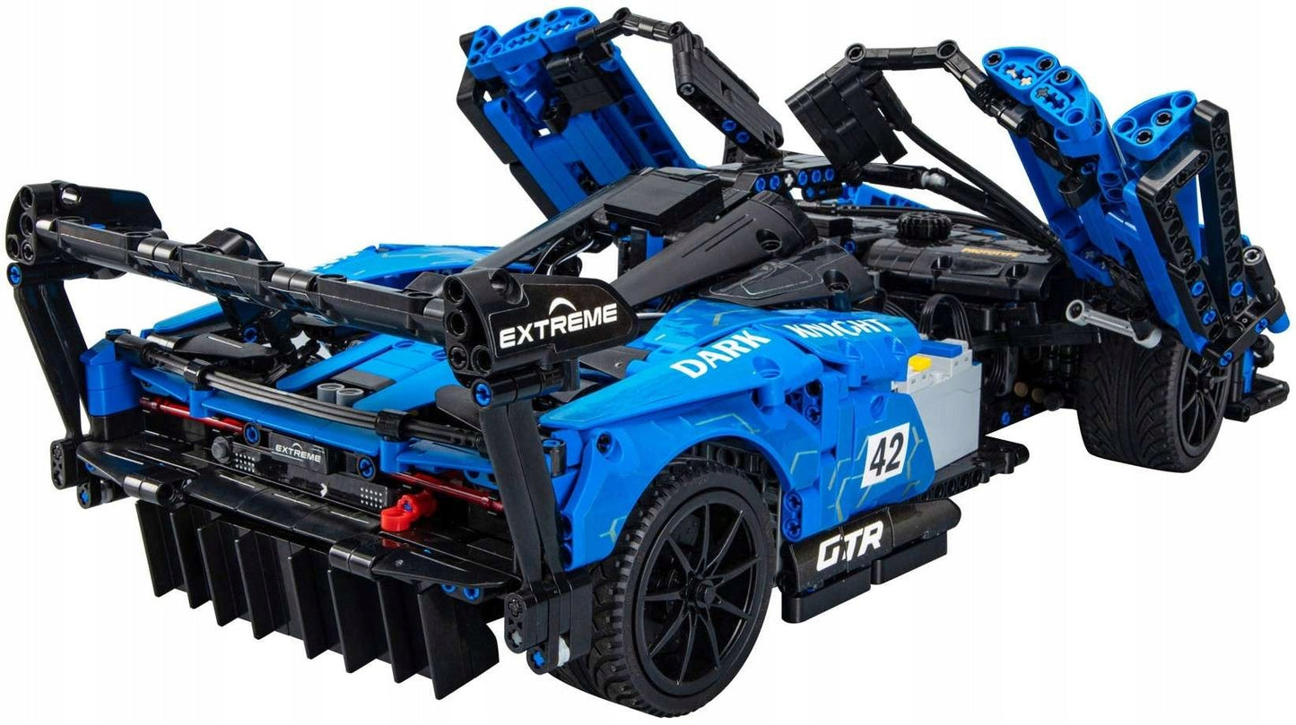 Statybiniai blokeliai CaDA Rinkinys Sportinis automobilis Tamsusis riteris GTR 2088 det.