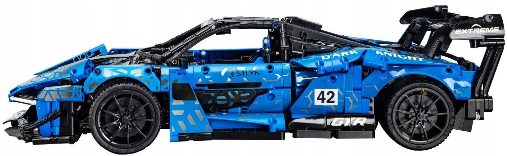 Statybiniai blokeliai CaDA Rinkinys Sportinis automobilis Tamsusis riteris GTR 2088 det.