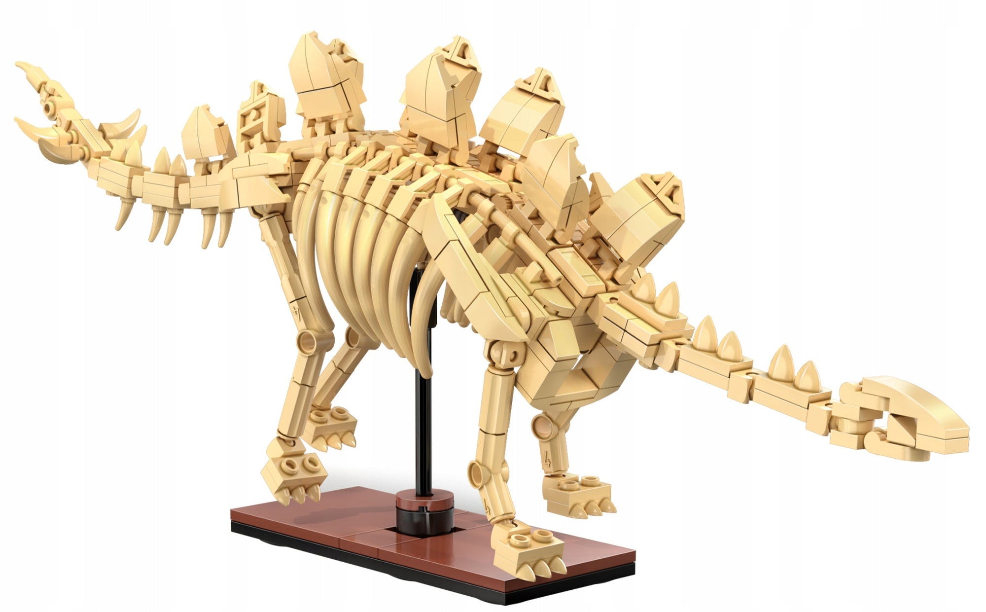 Statybinės kaladėlės CaDA rinkinys - Stegozauras Skeletas, Dinozaurų Fosilijos Modelis 297