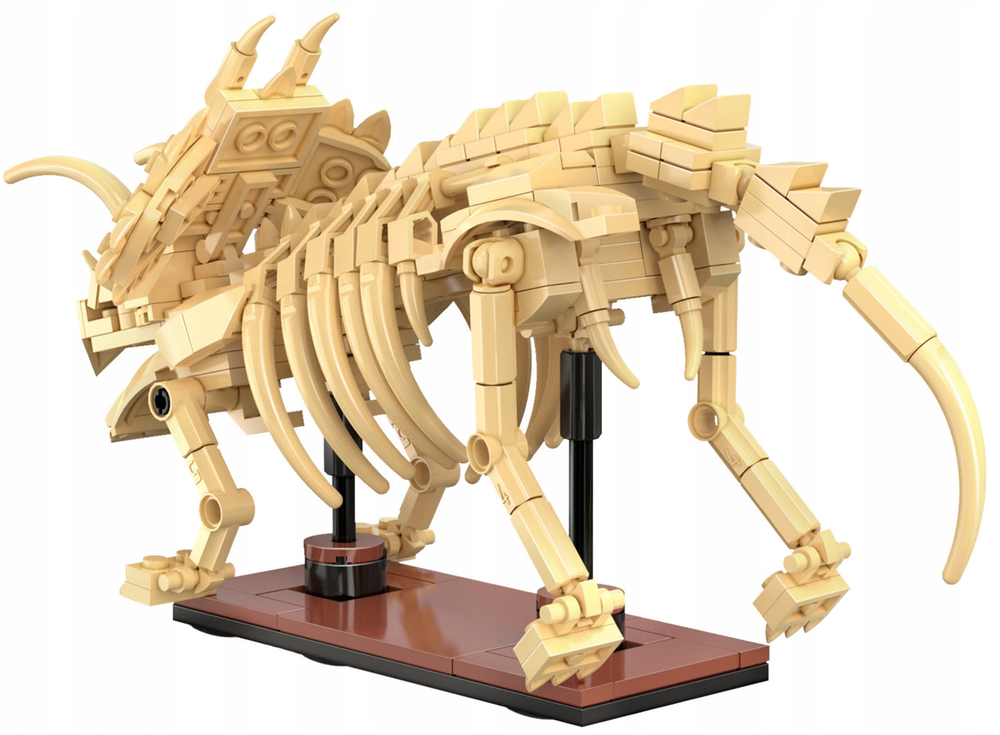 Statybiniai blokeliai CADA Rinkinys Skeletas Modelis D-sauras Triceratops Fosilijos 272