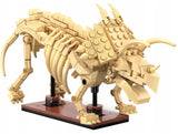 Statybiniai blokeliai CADA Rinkinys Skeletas Modelis D-sauras Triceratops Fosilijos 272