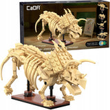 Statybiniai blokeliai CADA Rinkinys Skeletas Modelis D-sauras Triceratops Fosilijos 272