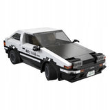 Konstrukciniai blokeliai CADA balti, nuotoliniu būdu valdomi TOYOTA AE86 INITIAL-D RC