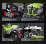 Konstrukciniai blokeliai CaDA Žemės ūkio traktorius CLAAS XERION 5000 1336EL