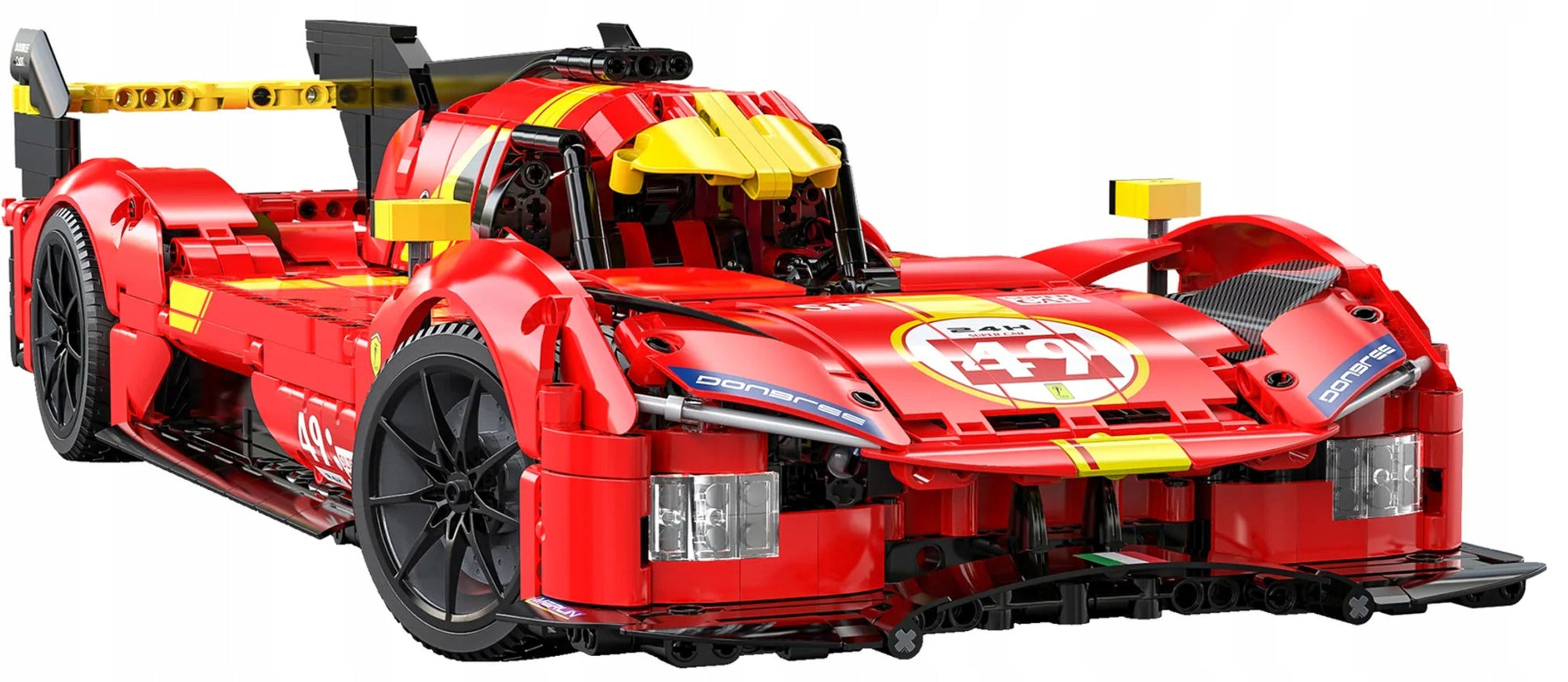 Konstruojami blokeliai CADA AUTOMOBILIS 51CM RAUDONAS BLAZING FLAME 1518 EL 1:10