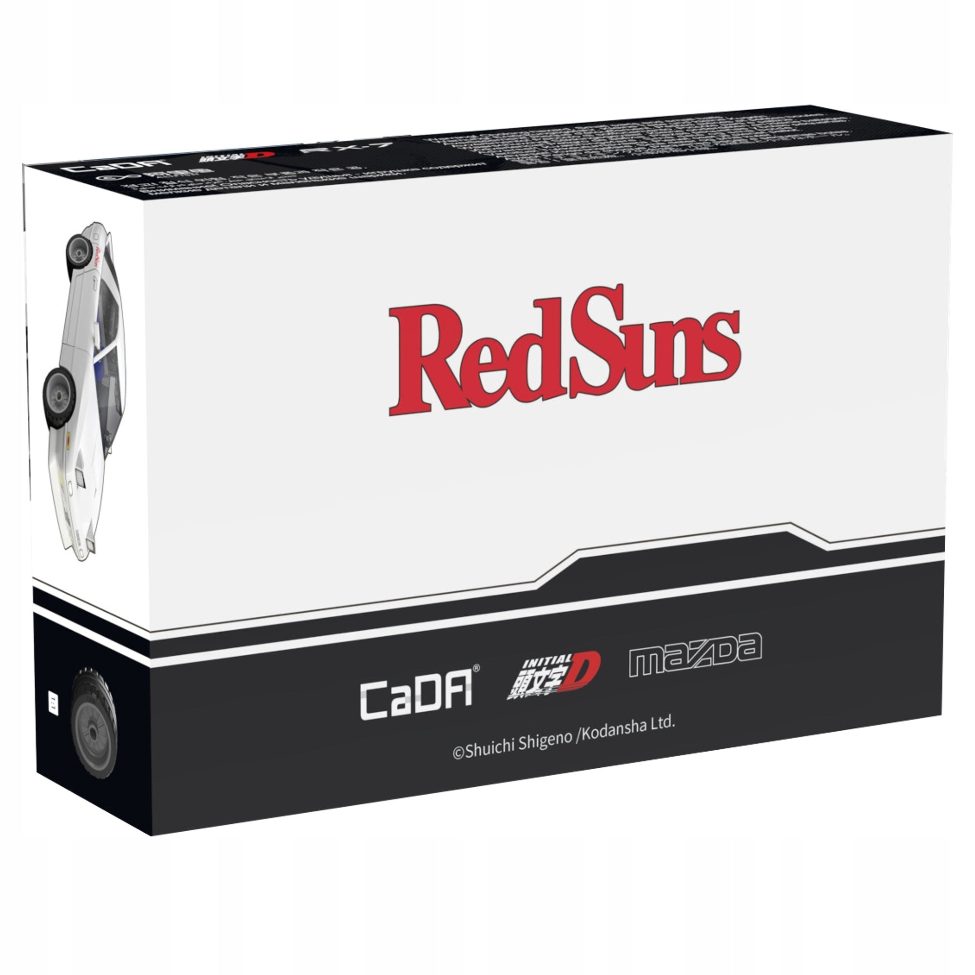 Konstruojami blokeliai CADA automobilis MAZDA RX-7 FD3S INITIAL D 66 el.